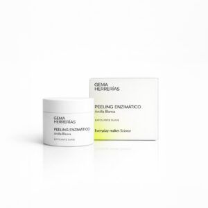 Envase de 40 g en polvo del gh Peeling Enzimático con Arcilla Blanca de Gema Herrerías, tratamiento exfoliante facial.