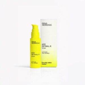Envase de gh 600 RETINAL-R, serum renovador nocturno de Gema Herrerías.