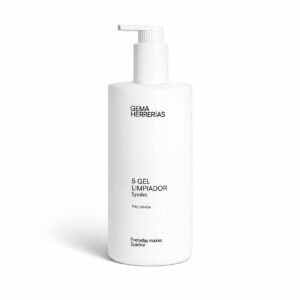 Envase de gh 5 Gel Limpiador Syndet de Gema Herrerías, limpiador facial suave sin jabón.