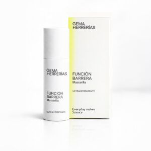Envase de gh Mascarilla Ultrahidratante de Gema Herrerías, tratamiento intensivo facial para pieles deshidratadas
