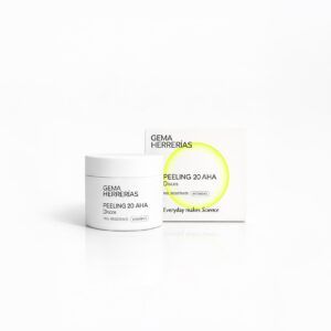 Envase de gh Peeling 20 AHA discos intensivos de Gema Herrerías, tratamiento renovador de alta potencia