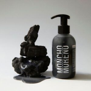 Envase de Bathman Detox Hair de Moncho Moreno, champú purificante y detoxificante.