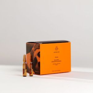 Caja de 20 ampollas de Solución Exfoliante Química del Dr. Arturo Alba.