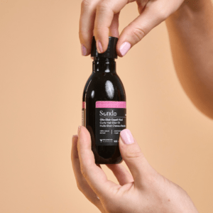 Frasco de Sendo Olio Curly Aceite Elixir de 100ml para cabello rizado.