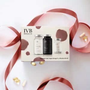 Pack Esenciales de IVB Wellness compuesto por Vitamina D3+K2, Magnesio y Omega 3
