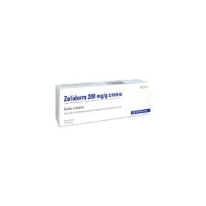 Tubo de crema Zeliderm 200 mg/g (Ácido Azelaico) para el tratamiento del acné