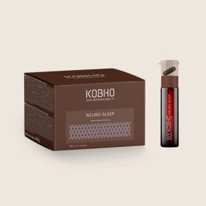 Envase de Neuro Sleep de Kobho Labs, suplemento para la conciliación y calidad del sueño.