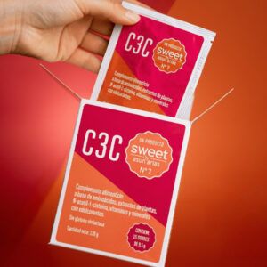 Caja de C3C de Asun Arias, tratamiento cicatrizante intestinal y salud de la piel.
