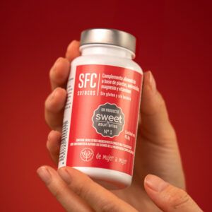 Caja de SFC Sweet No. 1 de Asun Arias, suplemento natural para los síntomas de la menopausia