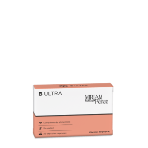 B-Ultra de Farmacia Miriam Pérez 30 caps | La Fórmula que he Diseñado para tu Energía Real