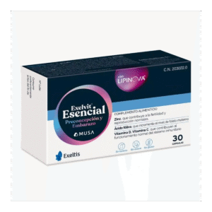 ExelVit Esencial Preconcepción y Embarazo 30 Cápsulas