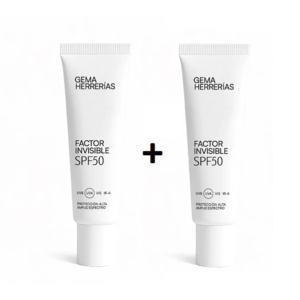 Gema Herrerias - Factor Invisible SPF 50+: El Protector Solar con Acabado Aterciopelado de gh