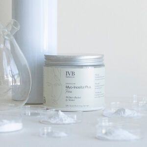 IVB Wellness Myo-Inositol suplemento para el equilibrio hormonal femenino