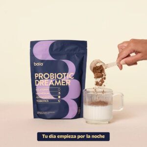 Bote de Probiotic Dreamer de Baïa Food para mejorar el sueño
